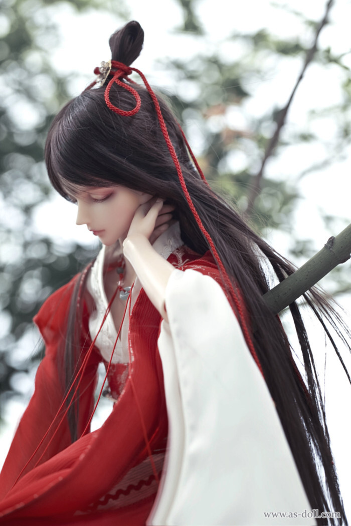 BJD 人形娃娃 球形关节娃娃 神秘 惊艳 古风 古装 汉服 SD