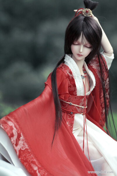 BJD 人形娃娃 球形关节娃娃 神秘 惊艳 古风 古装 汉服 SD