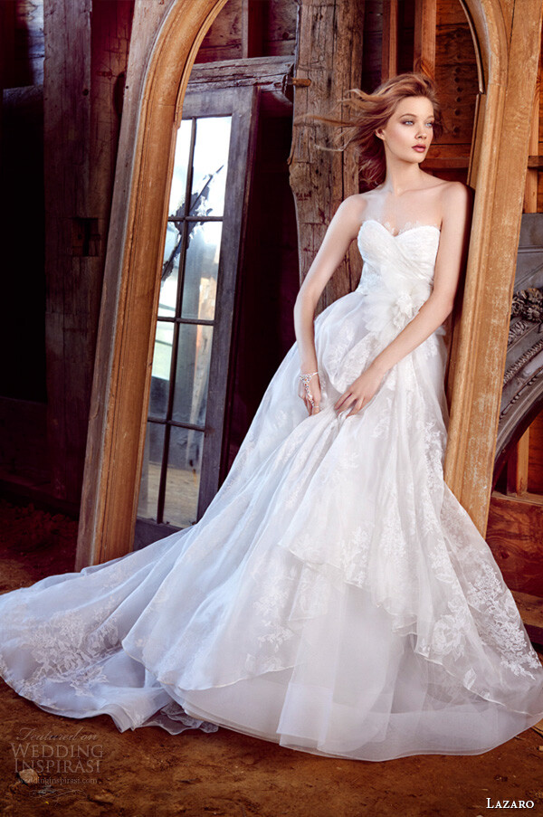 Lazaro Fall 2015 Wedding Dresses【http://www.jlmcouture.com/Lazaro】