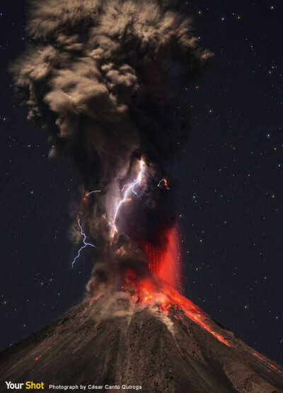 火山爆发