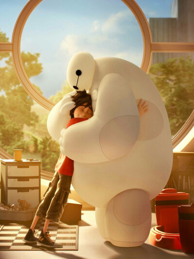 我愿意变成你的Baymax，那你是否愿意成为我的Hiro呢？