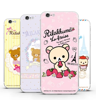 [国内现货]Rilakkuma 轻松熊iPhone6 plus 屏幕贴钢化膜 前膜