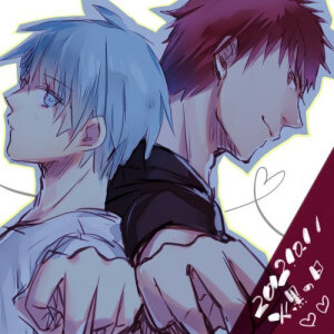 *黑子的篮球*影子黑子哲也与他的新一任光火神大我！