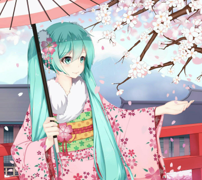 初音 樱花