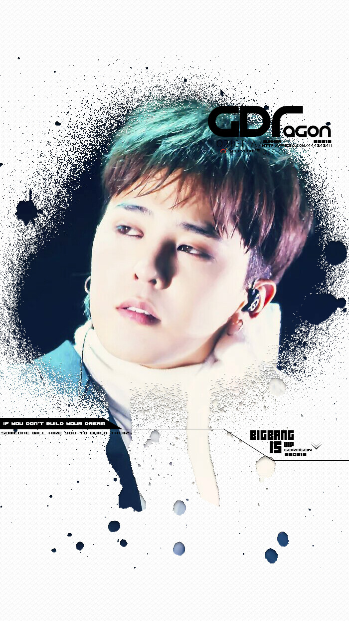 G-DRAGON权志龙#bigbang#原创高清手机壁纸#微博:ORIGINAL-DESIGN-SUMMERNICKYCOM#iPhone#安卓#锁屏#桌面#黑白壁纸