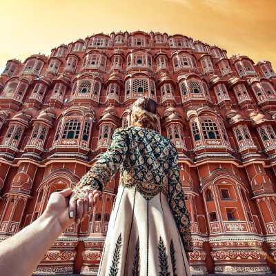 Murad Osmann《Follow me》| the amazing Hawa Mahal