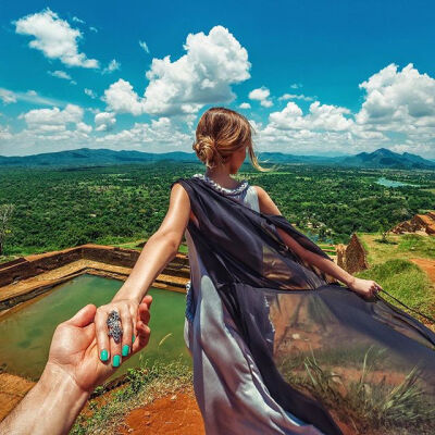 Murad Osmann《Follow me》| the ancient city of Sigiriya in Sri Lanka