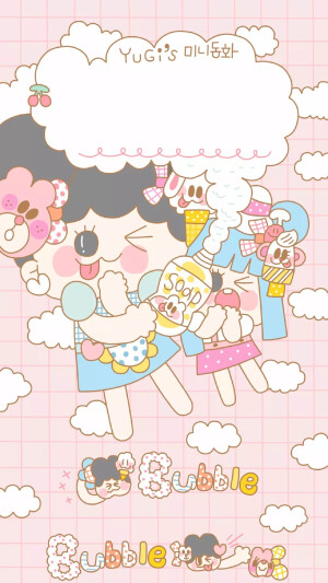 iPhone壁纸 萌物 可爱 背景 套图 韩系 插画 素材ღ ¤̴̶̷̤́‧̫̮ ¤̴̶̷̤̀ 麽麽