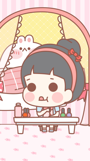 iPhone壁纸 萌物 可爱 背景 套图 韩系 插画 素材ღ ¤̴̶̷̤́‧̫̮ ¤̴̶̷̤̀ 麽麽