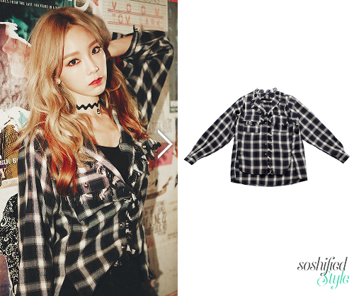 Celebee: Hippie Tassel Checked Shirt @ celebee.co.kr ₩79,000