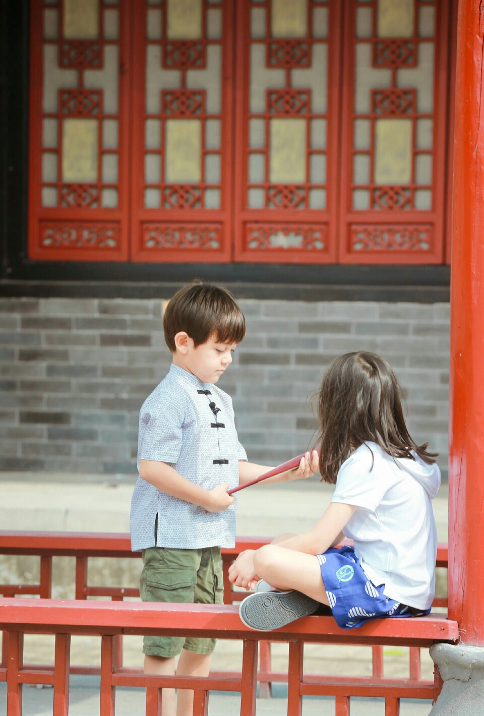 混血萌娃 夏天 诺一