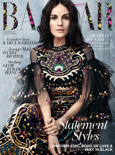 Harper's Bazaar Germany November 2015 Lady Mary