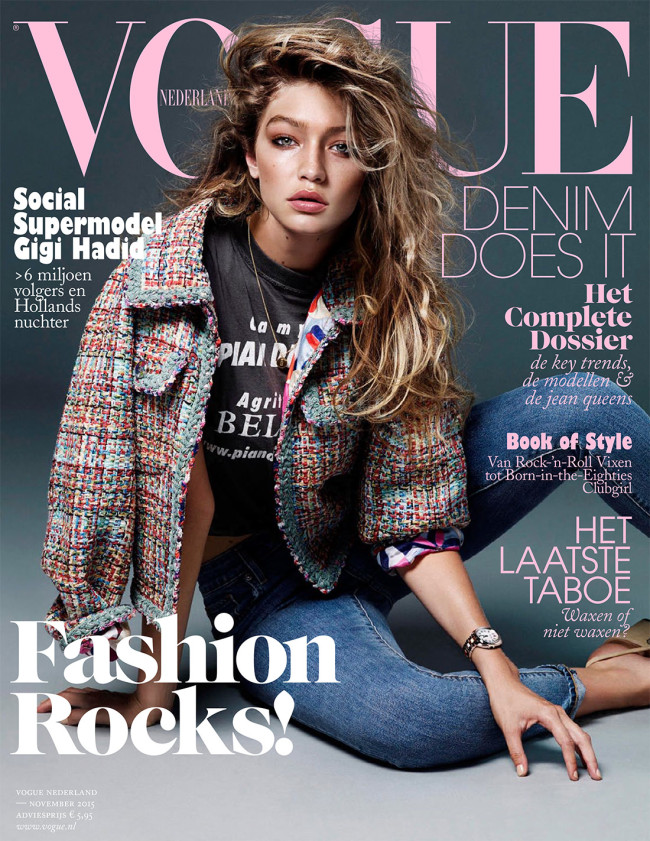 Vogue Netherlands November 2015 Gigi Hadid