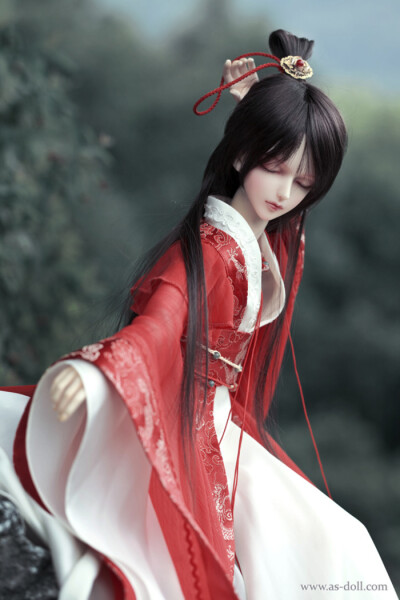 BJD 人形娃娃 球形关节娃娃 神秘 惊艳 古风 古装 汉服 SD