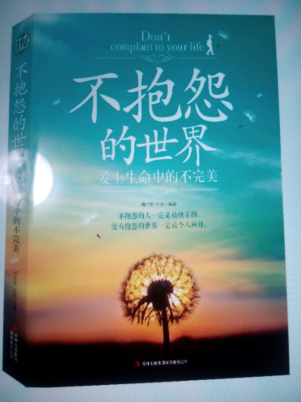 《不抱怨的世界》是一本由美国作家威尔·鲍温写的心灵励志书。