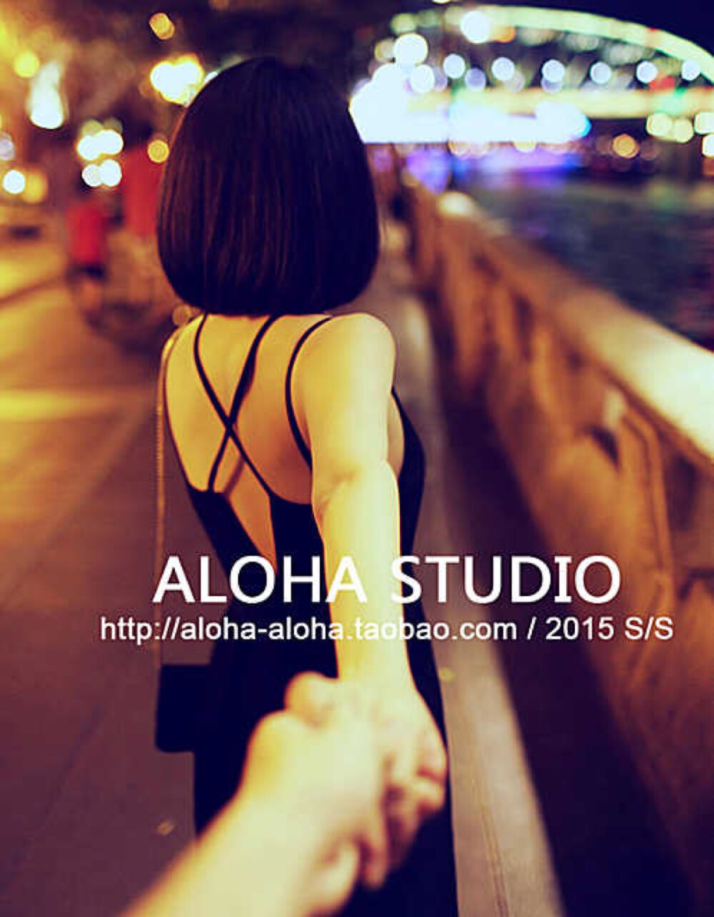 ALOHA STUDIO 露合制衣 后背交叉连衣裙长裙背心裙 重垂凉强推