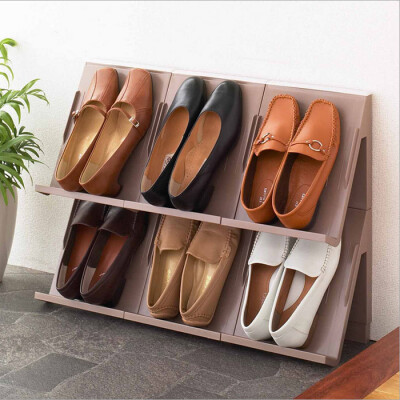 日本进口鞋架创意小鞋架简易鞋架多层鞋柜鞋子收纳架现代简约鞋柜