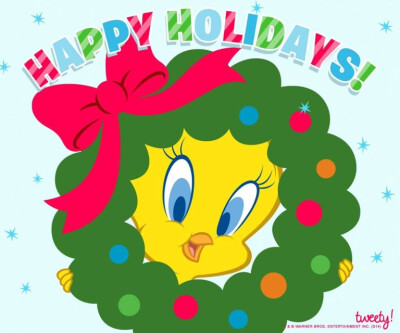 圣诞快乐，tweety