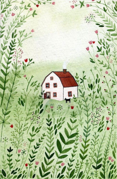 Cottage illustration