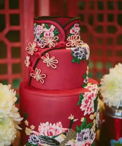 中国风婚礼蛋糕……………