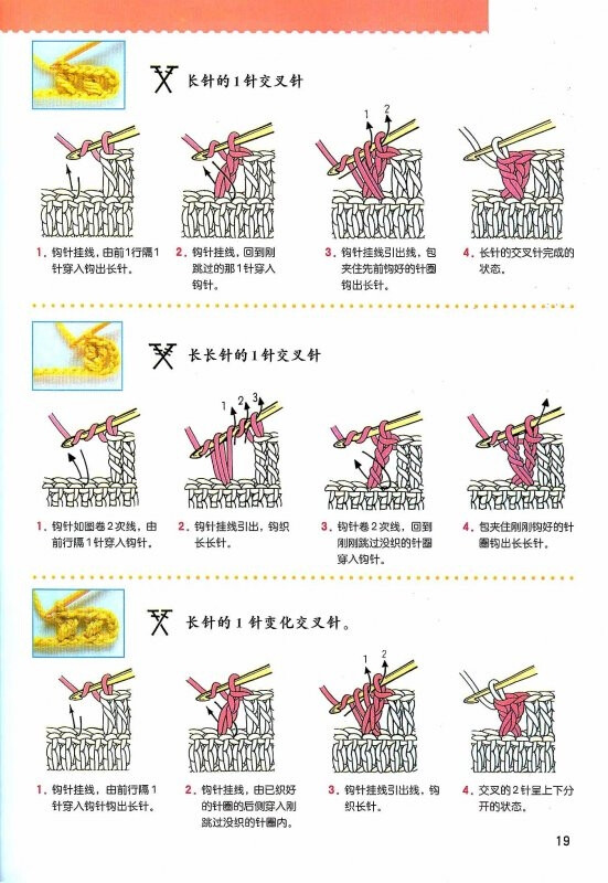 鉤針入門新手學鉤針 針法符號——bianzhirensheng.com