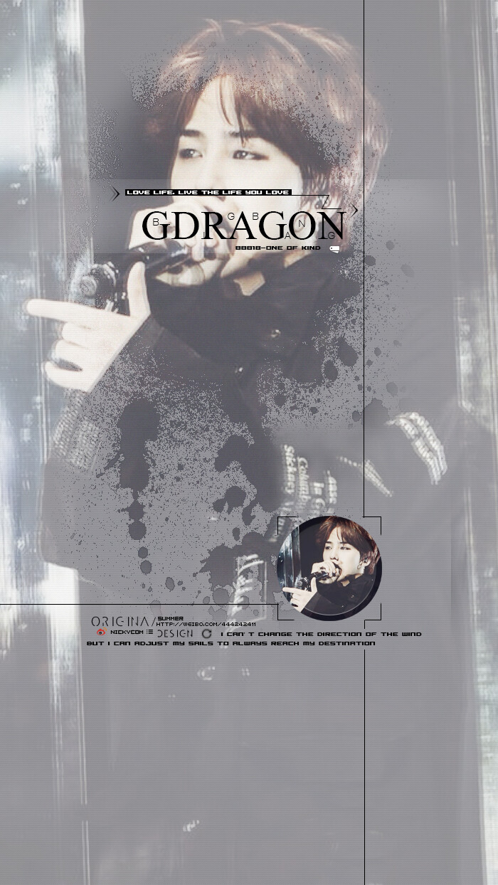 权志龙GDRAGON#bigbang#原创高清手机壁纸#微博:ORIGINAL-DESIGN-SUMMERNICKYCOM#iPhone#安卓#锁屏#桌面#黑白壁纸