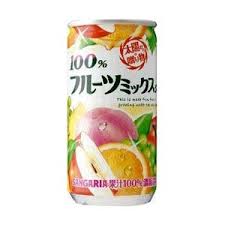 日本进口三佳利混合果汁饮料190g