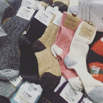 LADYCAI 秋季 韩国堆堆袜 羊绒毛线袜 厚毛线堆堆袜
