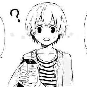 【漫画截图】头像 黑白 青春x机关枪 立花萤