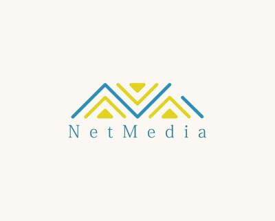 netmedia 标志设计