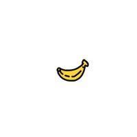 萌萌哒卡通水果头像——香蕉