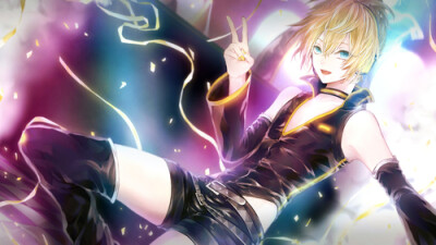 V家/Len/朋克/Project DIVA-X收录插画