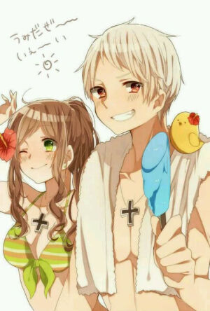 普洪 aph 黑塔利亚 啾花组  普爷 洪姐 801 伊丽莎白·海德薇莉 基尔伯特·贝什米特