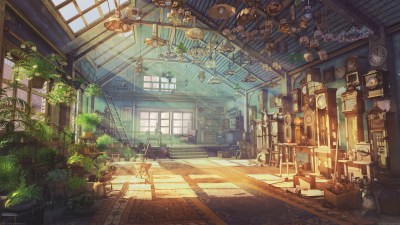 時計師家 Watchmaker house by arsenixc http://www.pixiv.net/member_illust.php?mode=medium&amp;amp;illust_id=53117853