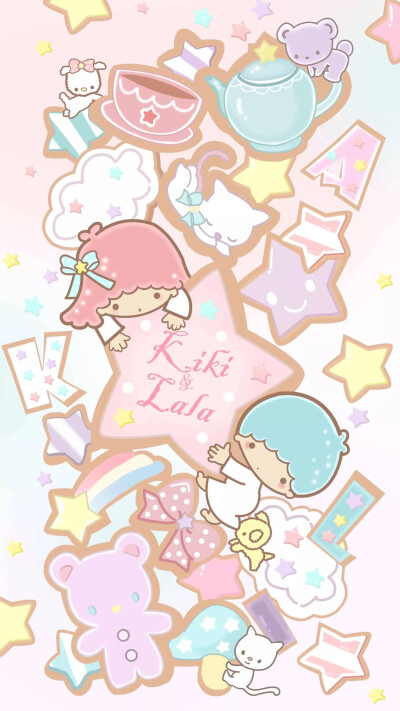 Little twin stars 双子星 壁纸～*