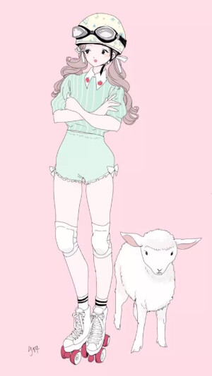 ：个人收藏*✨iPhone 6壁纸❤️「插畫」