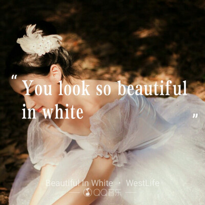 beautiful in white-westlife