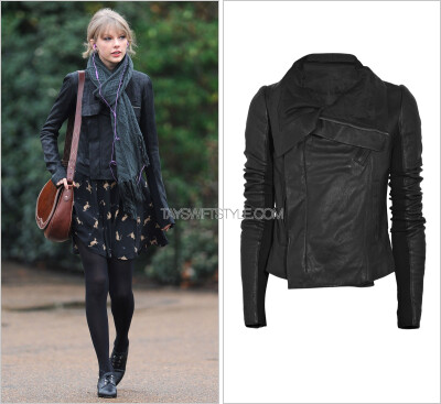 Event：Visiting Princess Diana’s Memorial | London, England | January 24, 2012 Jacket：Rick Owens ‘Blister Distressed Leather Jacket’ Worn with: ASOS dress, Nordstrom scarf, Ralph Lauren Rugby bag,…