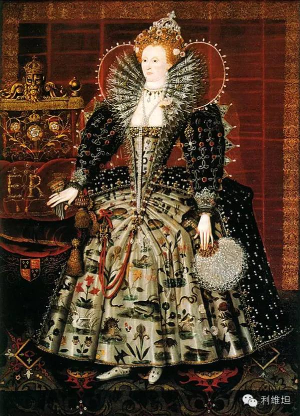 伊丽莎白一世 queen elizabeth i, 1592.
