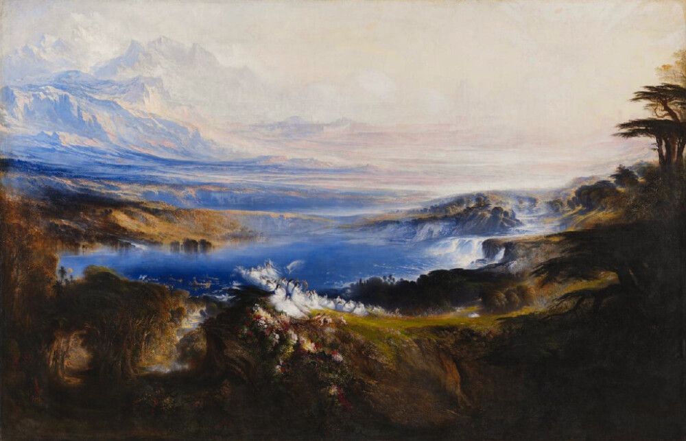 英国画家John Martin（1789-1854年）的画中微小的人物有着广阔的天翻地覆的背景，类似宇宙末日，多是一些大幅度的历史纪实或圣经作品。后期John Martin开始试验用铜版雕刻技术，并创作了版画&amp;lt;&amp;lt;失乐园&amp;gt;&amp;gt;的新版。他的作品影响了拉斐尔前派艺术家罗塞蒂等人，和乔治卢卡斯这样的几代电影制作人。