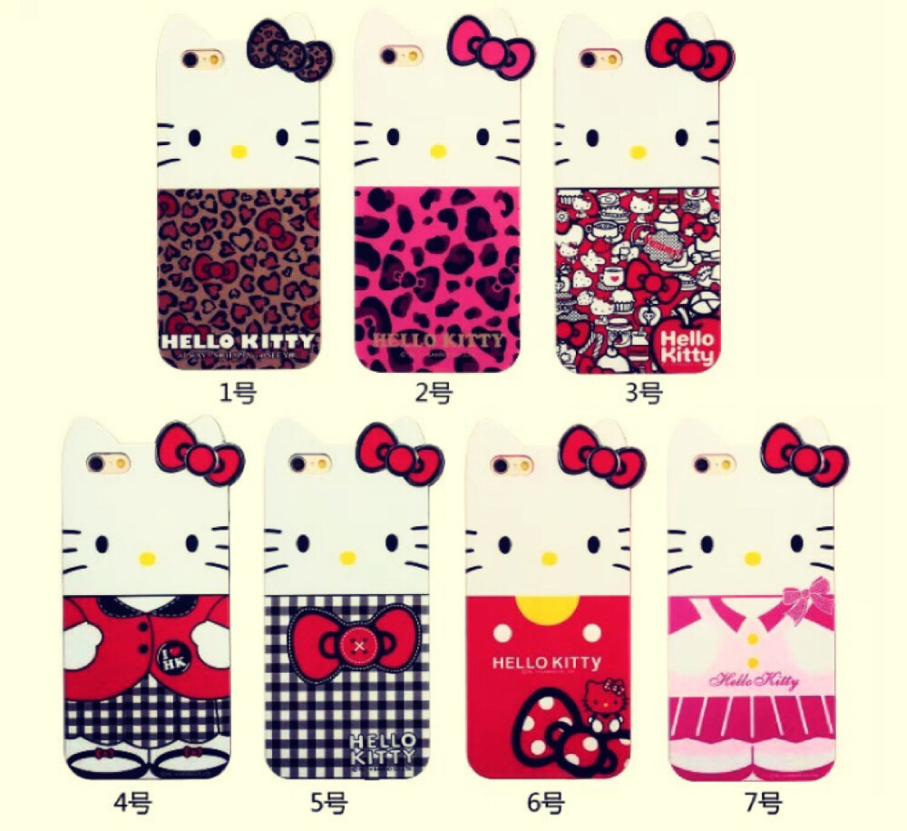 HelloKitty iPhone6 6plus手机壳