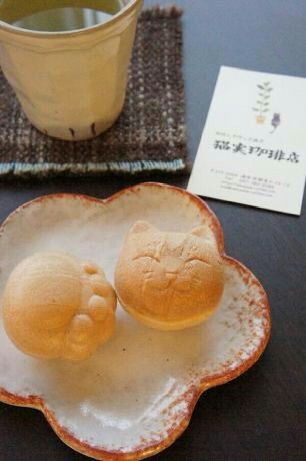 日式点心招财猫鲷鱼烧