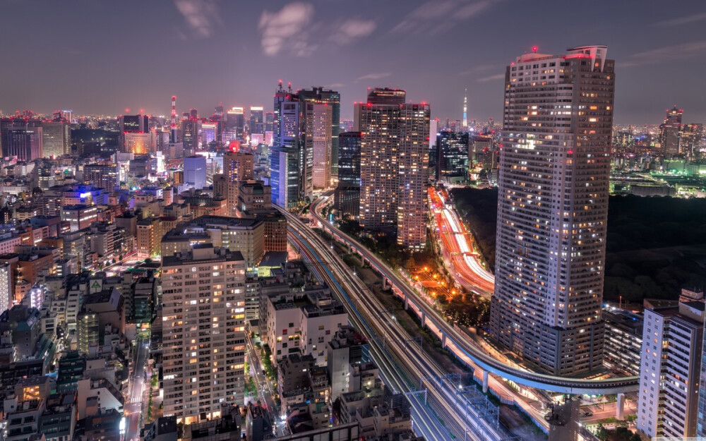 蓦然回首，灯火阑珊。城市夜景 壁纸 iphone6 手機壁紙