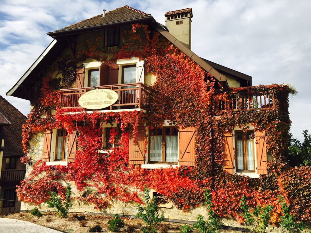 法国美如花多彩缤纷的安纳西小镇