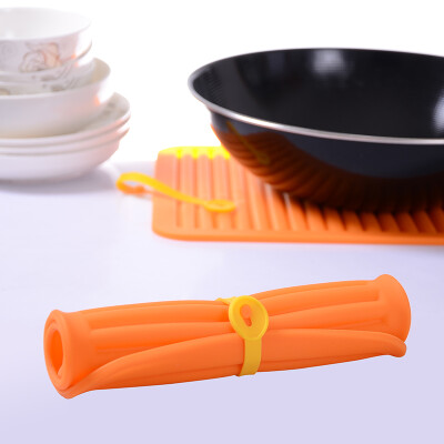 KM创意硅胶餐桌垫隔热垫欧式隔热菜垫盘子垫西餐垫防烫垫锅垫碗垫