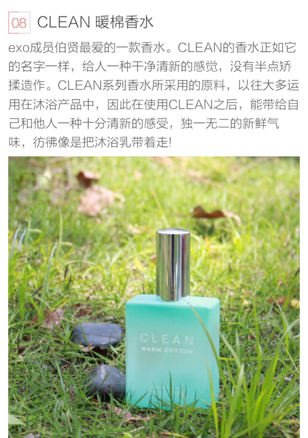 clean 香水