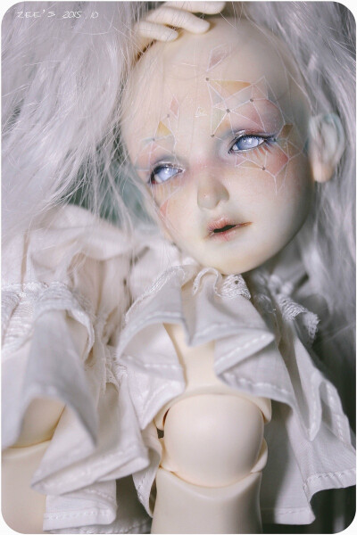 bjd 娃娃 妆面