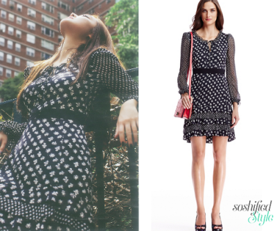 Diane Von Furstenberg: ‘Fionna’ Tiered Ruffle Silk Dress @ dvf.com $548