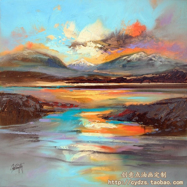 奈史密斯绘画艺术油画抽象美图风景