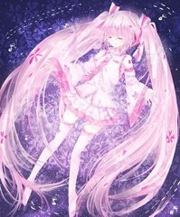 【樱初音】插画手绘 动漫 美丽